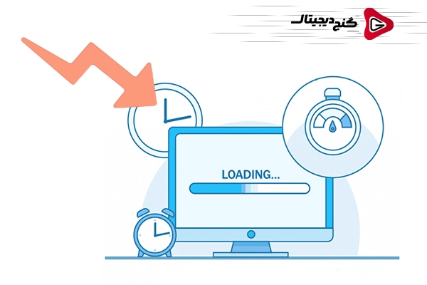 سرعت پایین بارگذاری سایت