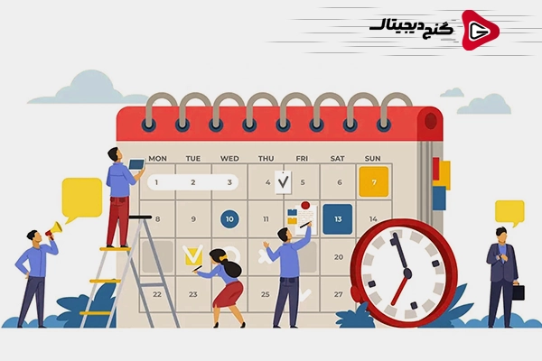 برنامه ریزی برای تولید محتوا و داشتن تقویم محتوا